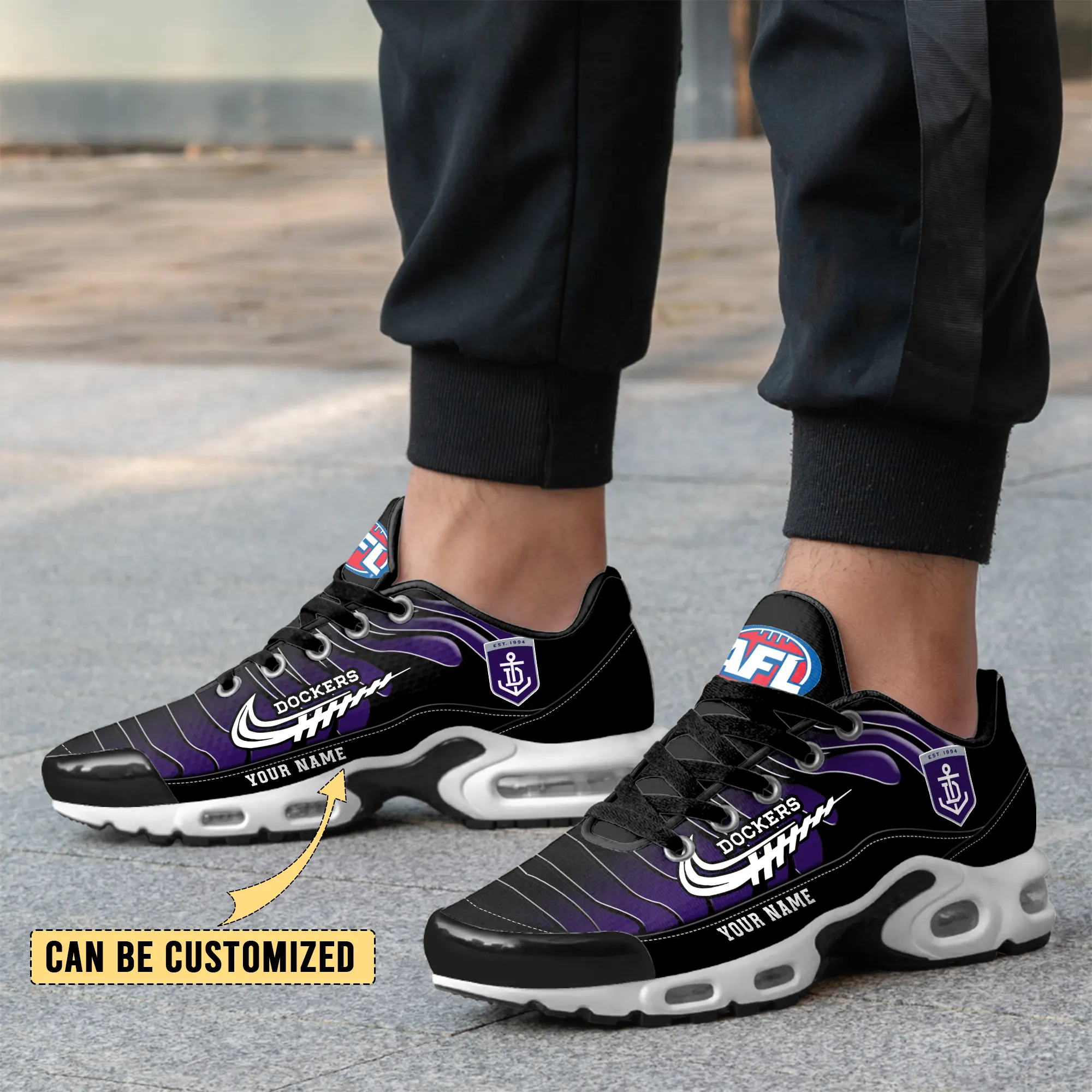 Fremantle Dockers Sports Air Max Plus Sneakers For Men And Women Fremantle Dockers Sports Air Max Plus Sneakers For Men And Women