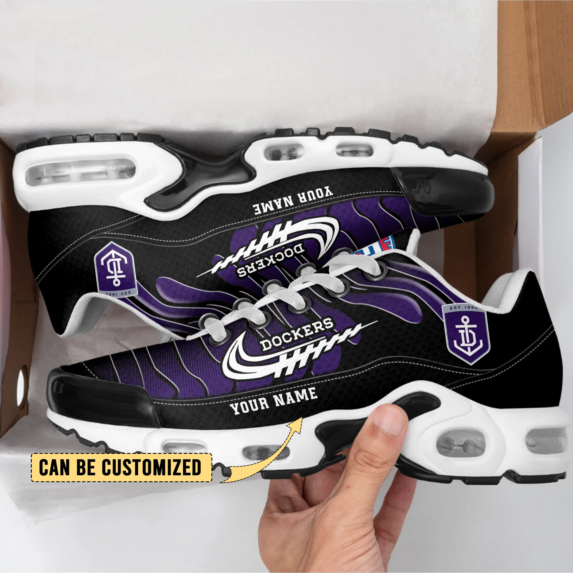 Fremantle Dockers Sports Air Max Plus Sneakers For Men And Women Fremantle Dockers Sports Air Max Plus Sneakers For Men And Women