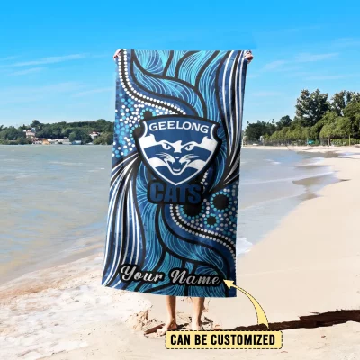 Geelong Cats Pool Travel Beach  Towels