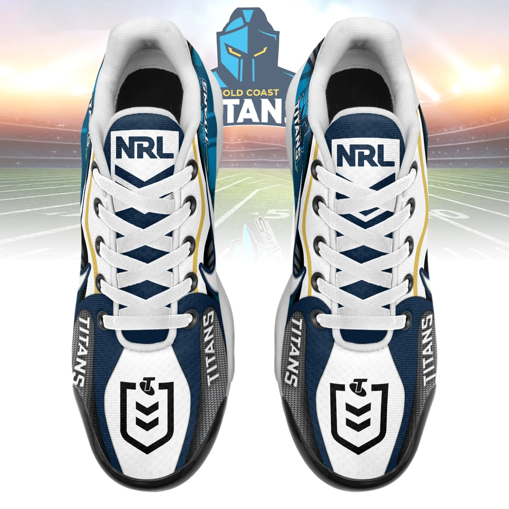 Gold Coast Titans Sports Air Max Plus Sneakers For Men And Women Gold Coast Titans Sports Air Max Plus Sneakers For Men And Women