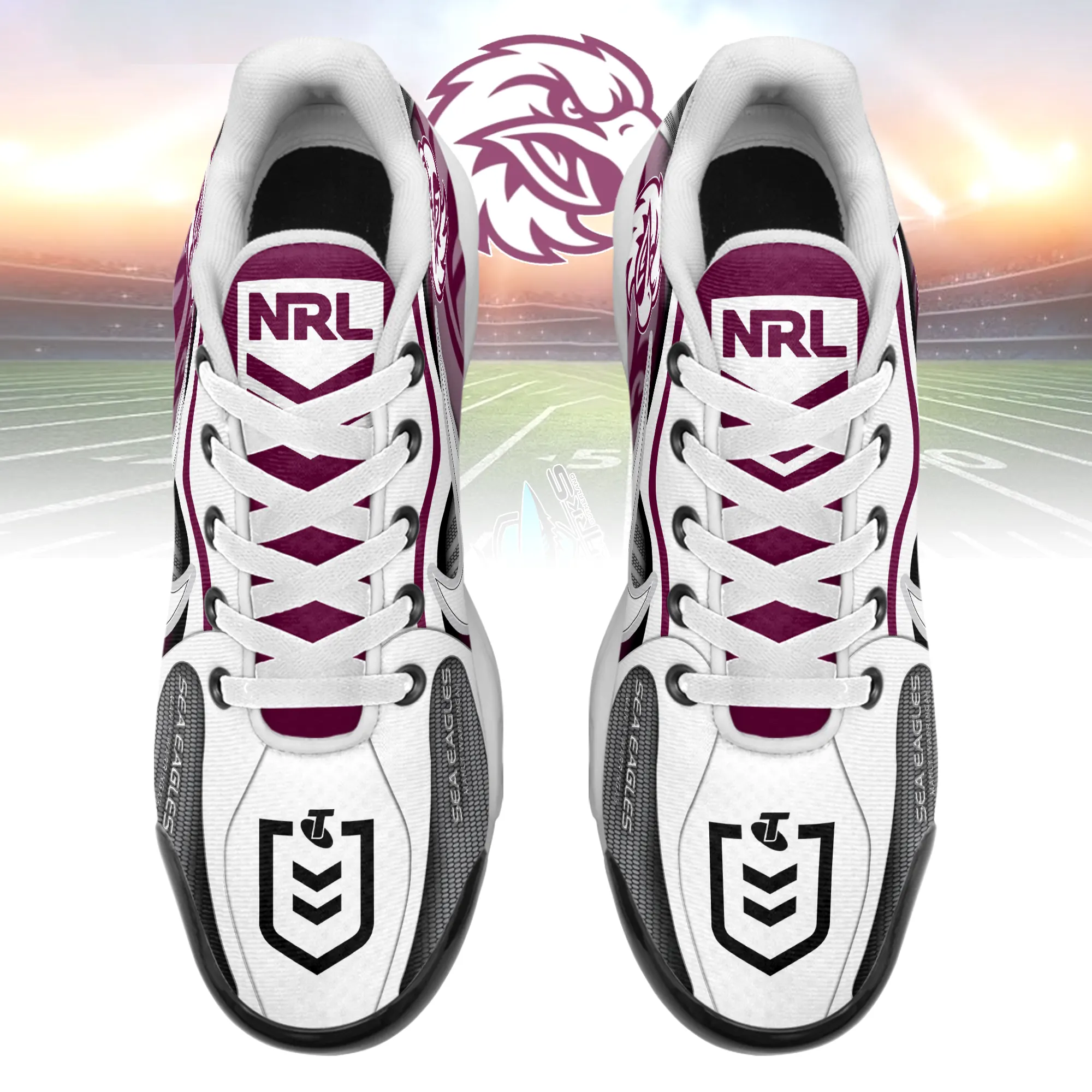 Manly Warringah Sea Eagles Sports Air Max Plus Sneakers For Men And Women Manly Warringah Sea Eagles Sports Air Max Plus Sneakers For Men And Women
