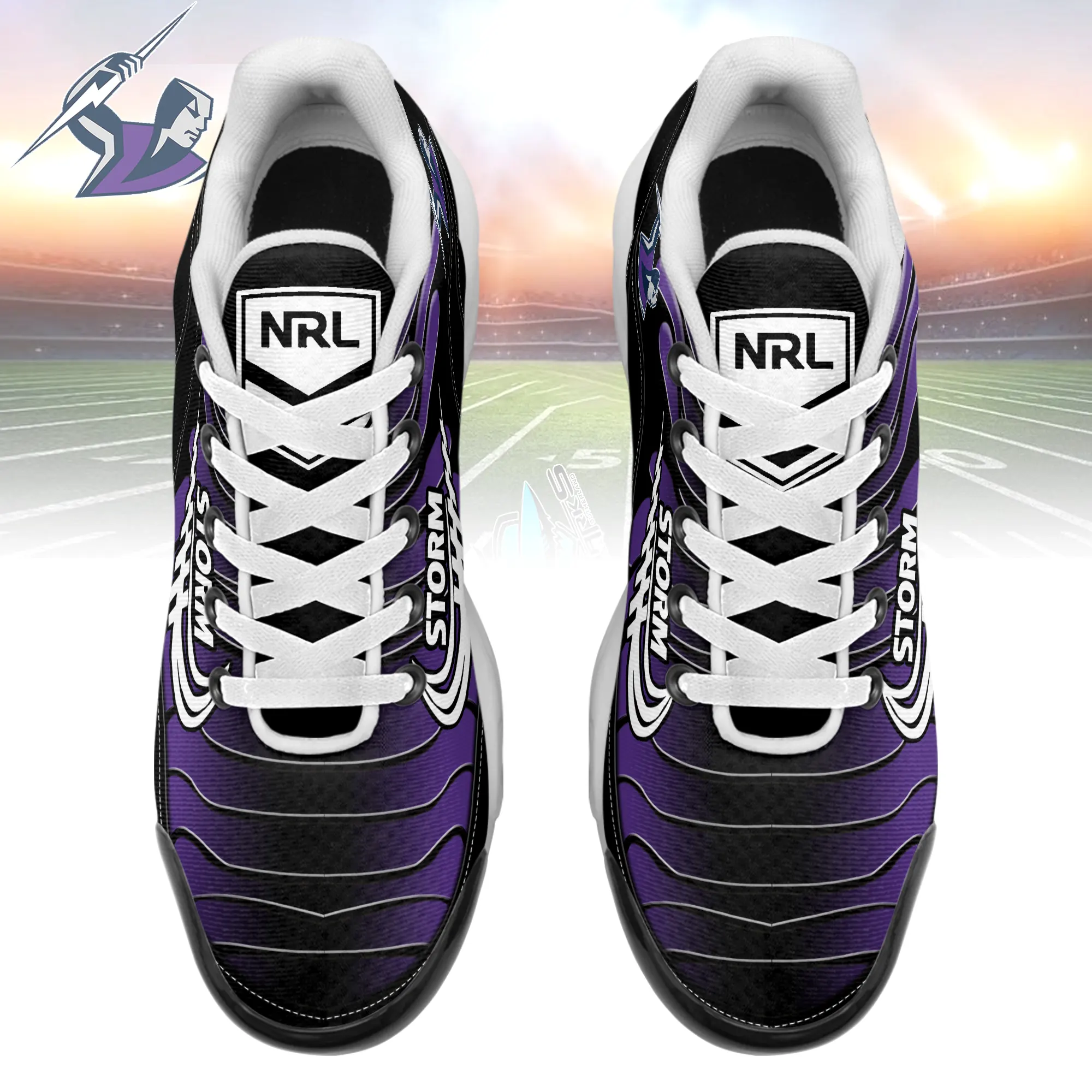 NRL Melbourne Storm Sports TN Shoes Sneakers For Men And Women NRL Melbourne Storm Sports TN Shoes Sneakers For Men And Women