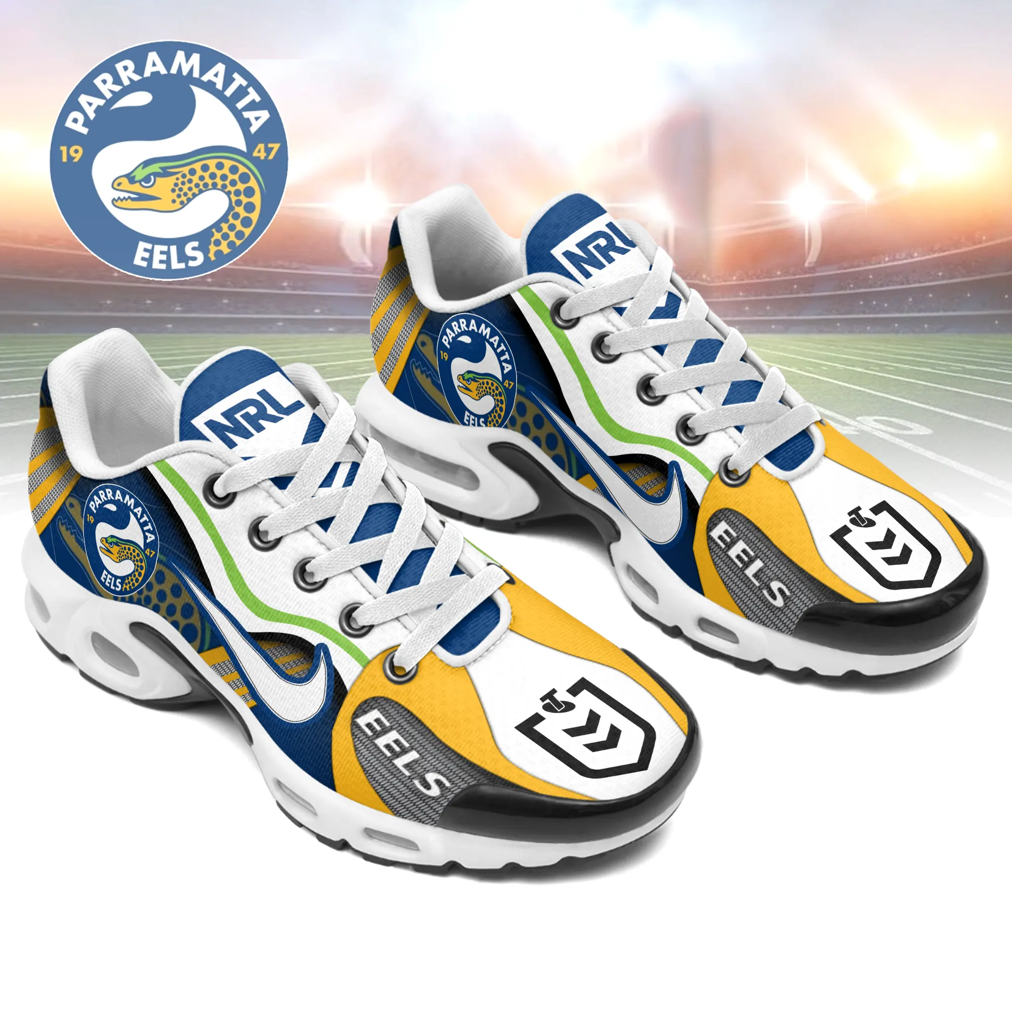 Parramatta Eels Sports Air Max Plus Sneakers For Men And Women Parramatta Eels Sports Air Max Plus Sneakers For Men And Women