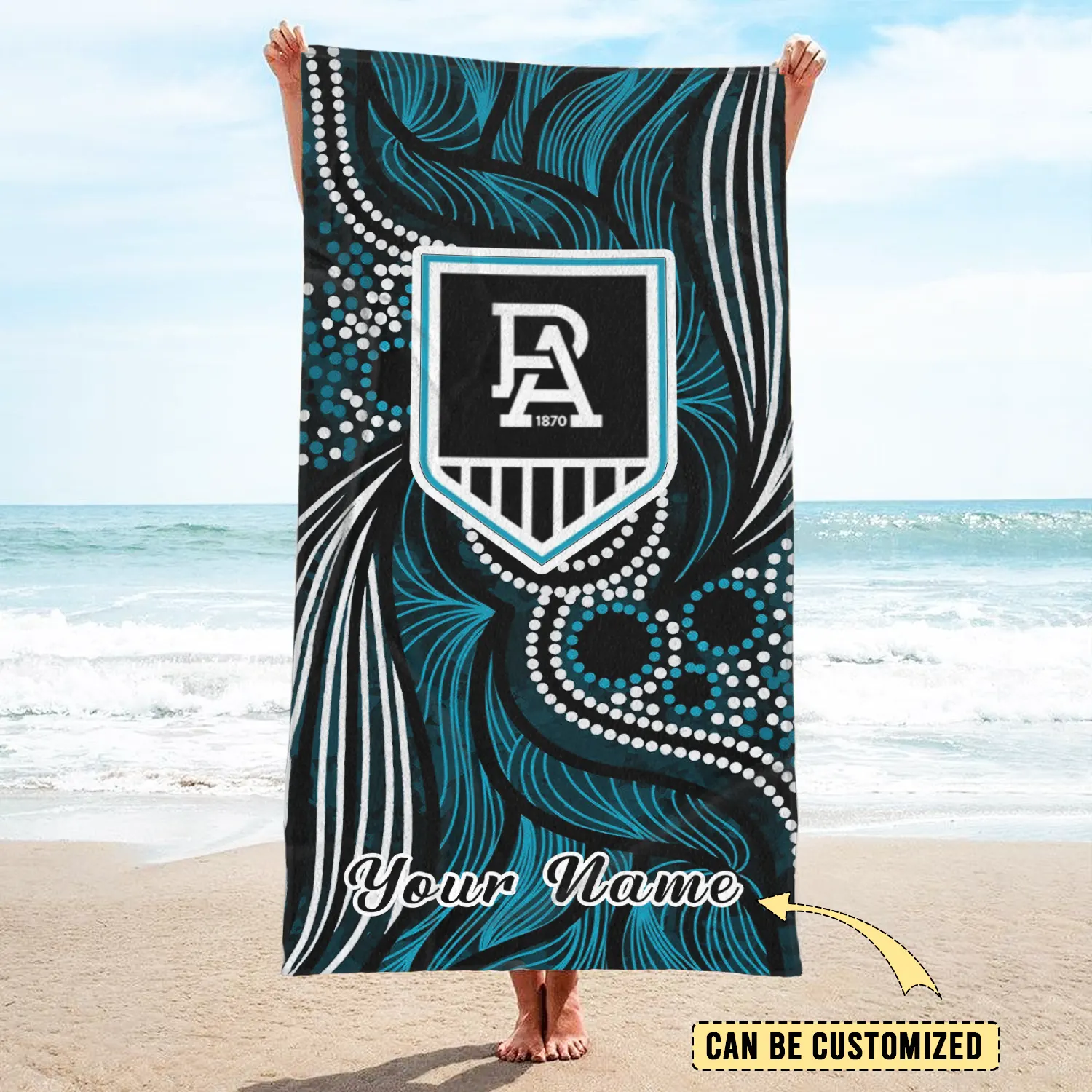 Port Adelaide Pool Travel Beach  Towels Port Adelaide Pool Travel Beach  Towels