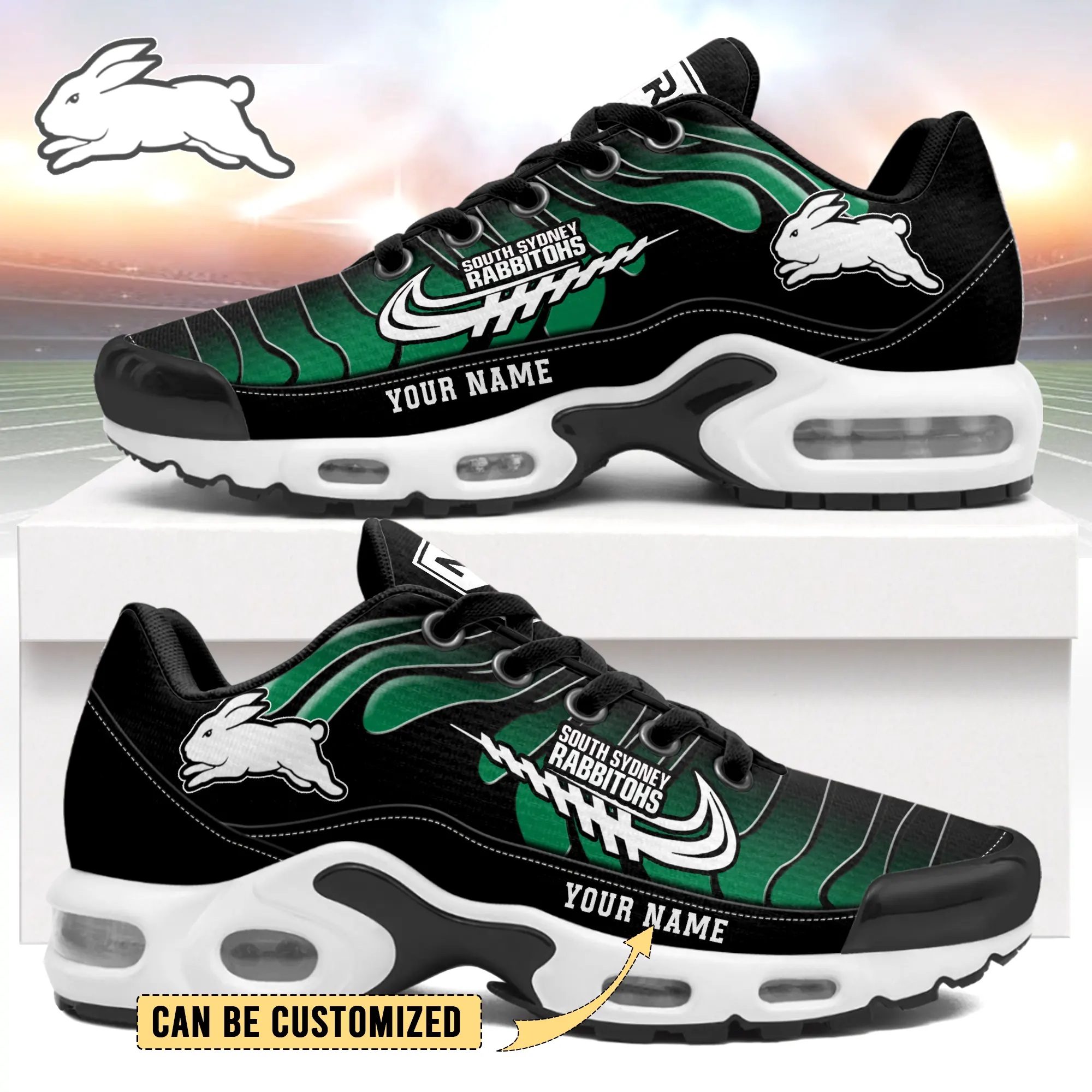 South Sydney Rabbitohs Sports Air Max Plus Sneakers For Men And Women South Sydney Rabbitohs Sports Air Max Plus Sneakers For Men And Women
