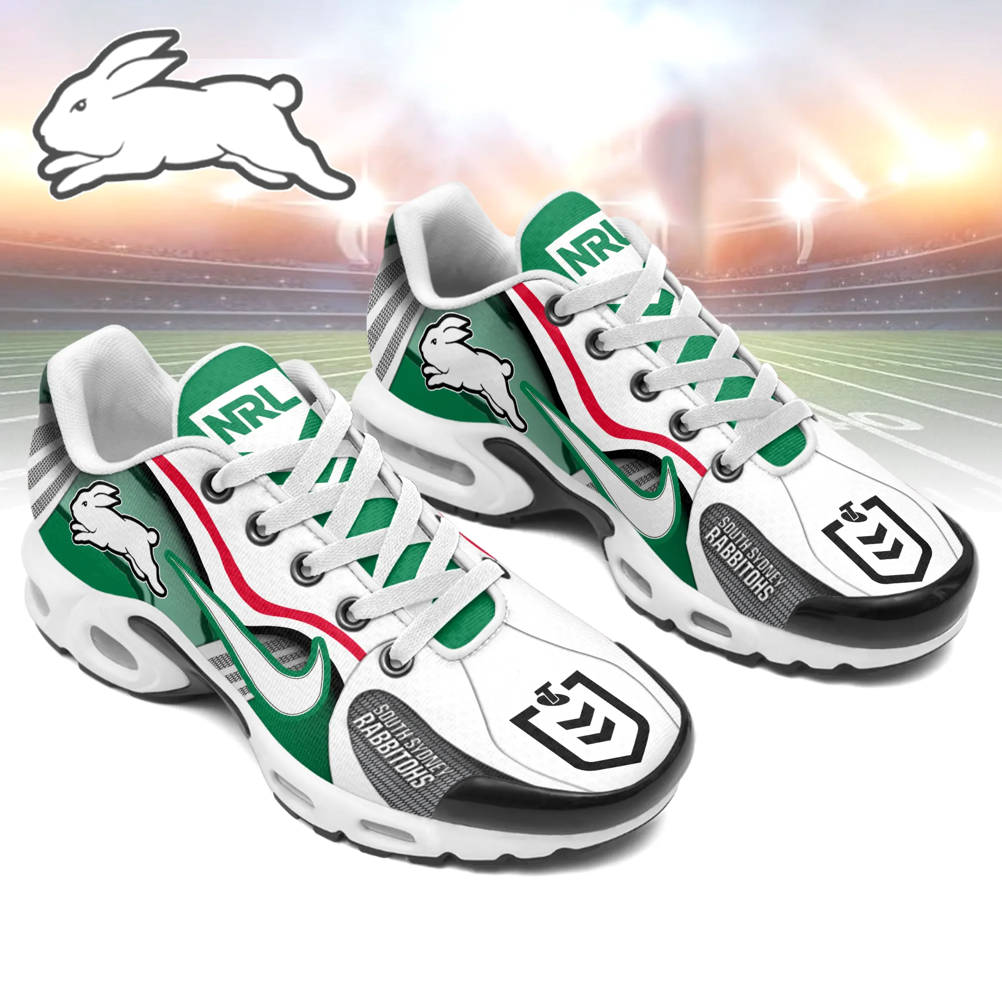 South Sydney Rabbitohs Sports Air Max Plus Sneakers For Men And Women South Sydney Rabbitohs Sports Air Max Plus Sneakers For Men And Women