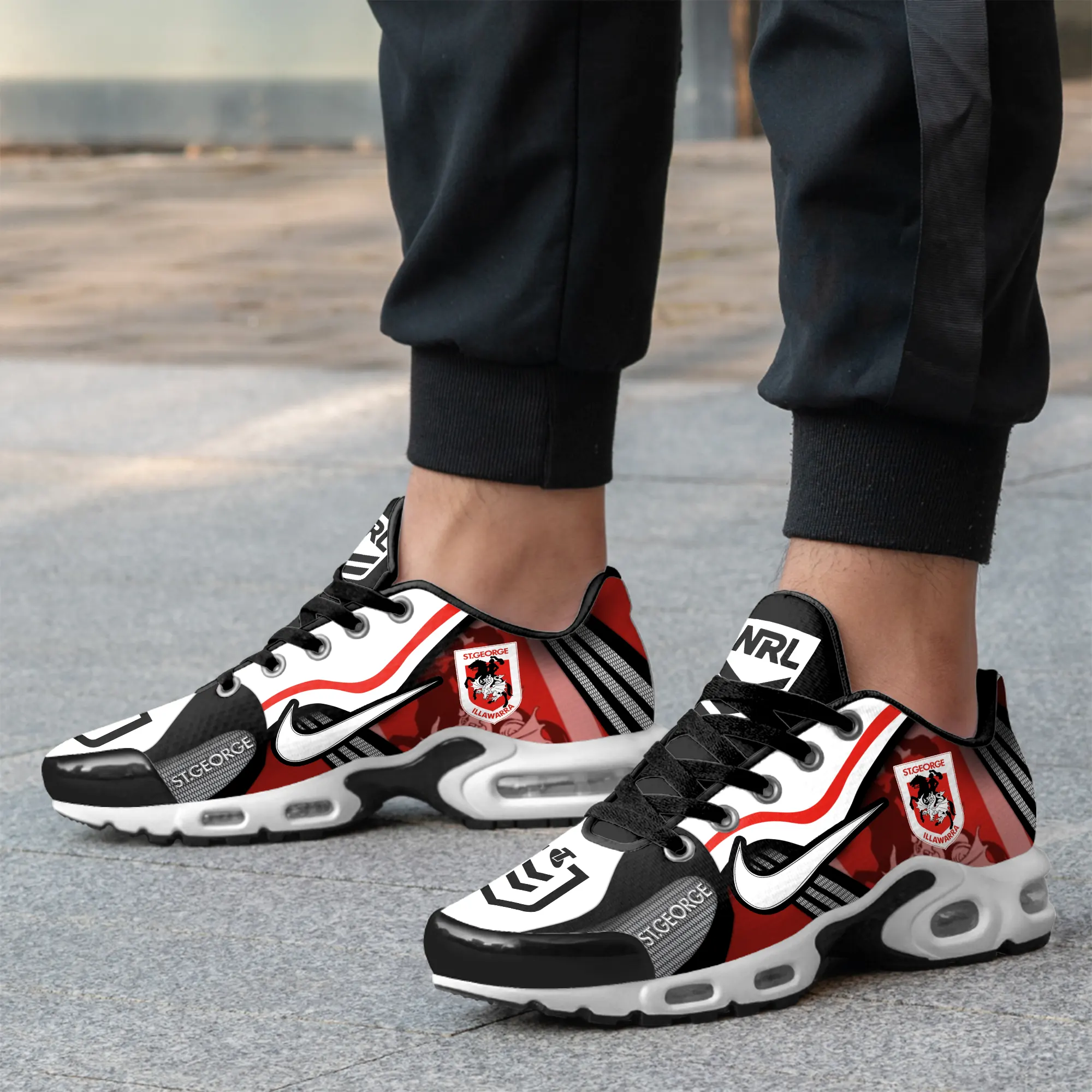 St. George Illawarra Dragons Sports Air Max Plus Sneakers For Men And Women St. George Illawarra Dragons Sports Air Max Plus Sneakers For Men And Women