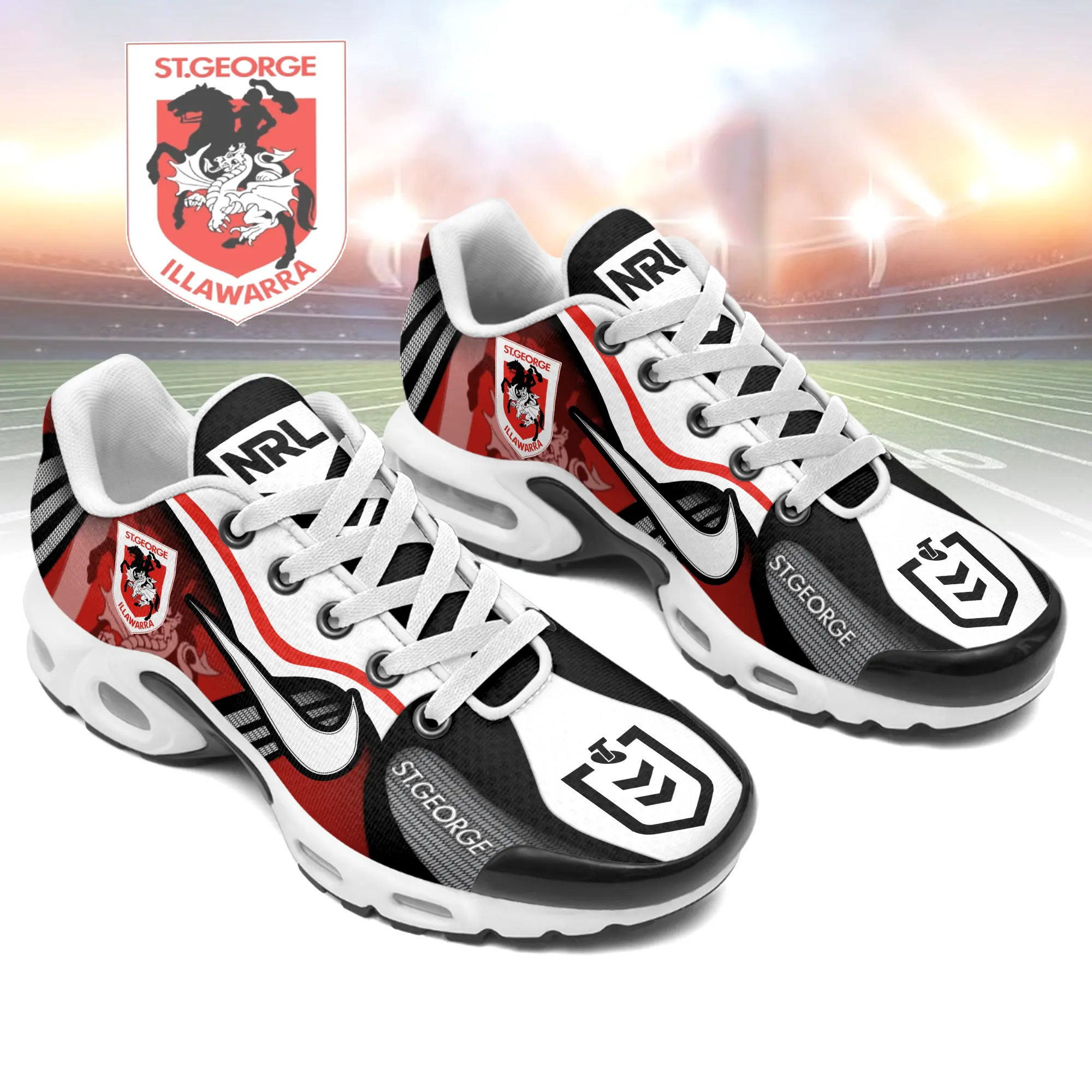 St. George Illawarra Dragons Sports Air Max Plus Sneakers For Men And Women St. George Illawarra Dragons Sports Air Max Plus Sneakers For Men And Women