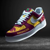 Brisbane Broncos Sports Air Force 1 Sneakers Shoes For Men And Women