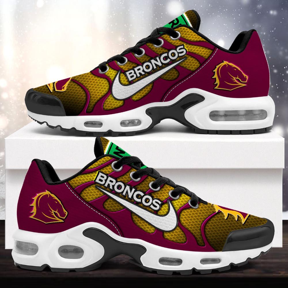 Brisbane Broncos Sports Air Max Plus Sneakers For Men And Women Brisbane Broncos Sports Air Max Plus Sneakers For Men And Women