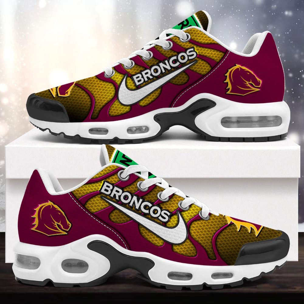 Brisbane Broncos Sports Air Max Plus Sneakers For Men And Women Brisbane Broncos Sports Air Max Plus Sneakers For Men And Women