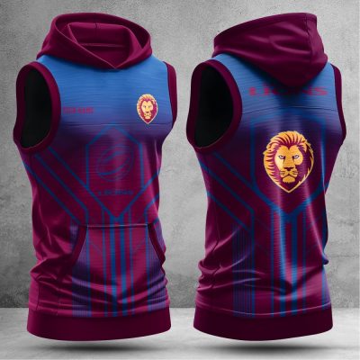Brisbane Lions Hooded Tank Top Gift For Fans Brisbane Lions Hooded Tank Top Gift For Fans
