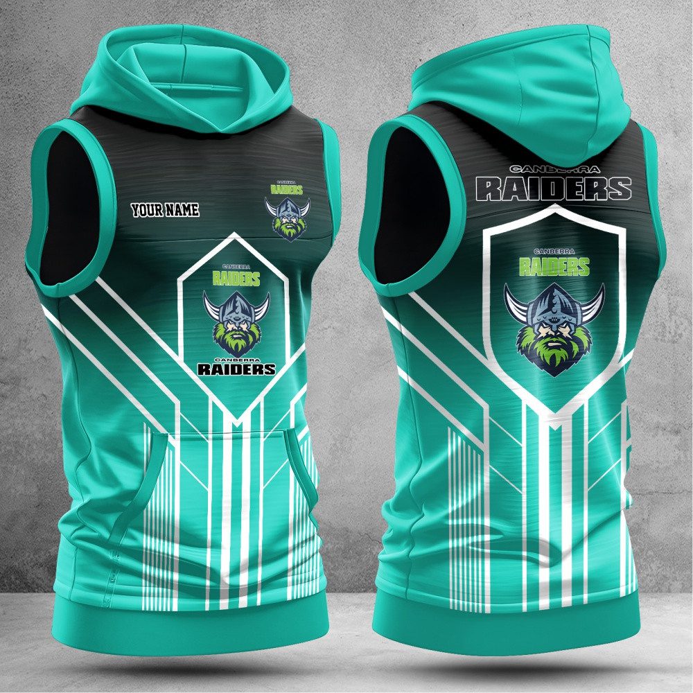 Canberra Raiders Hooded Tank Top Gift For Fans Canberra Raiders Hooded Tank Top Gift For Fans