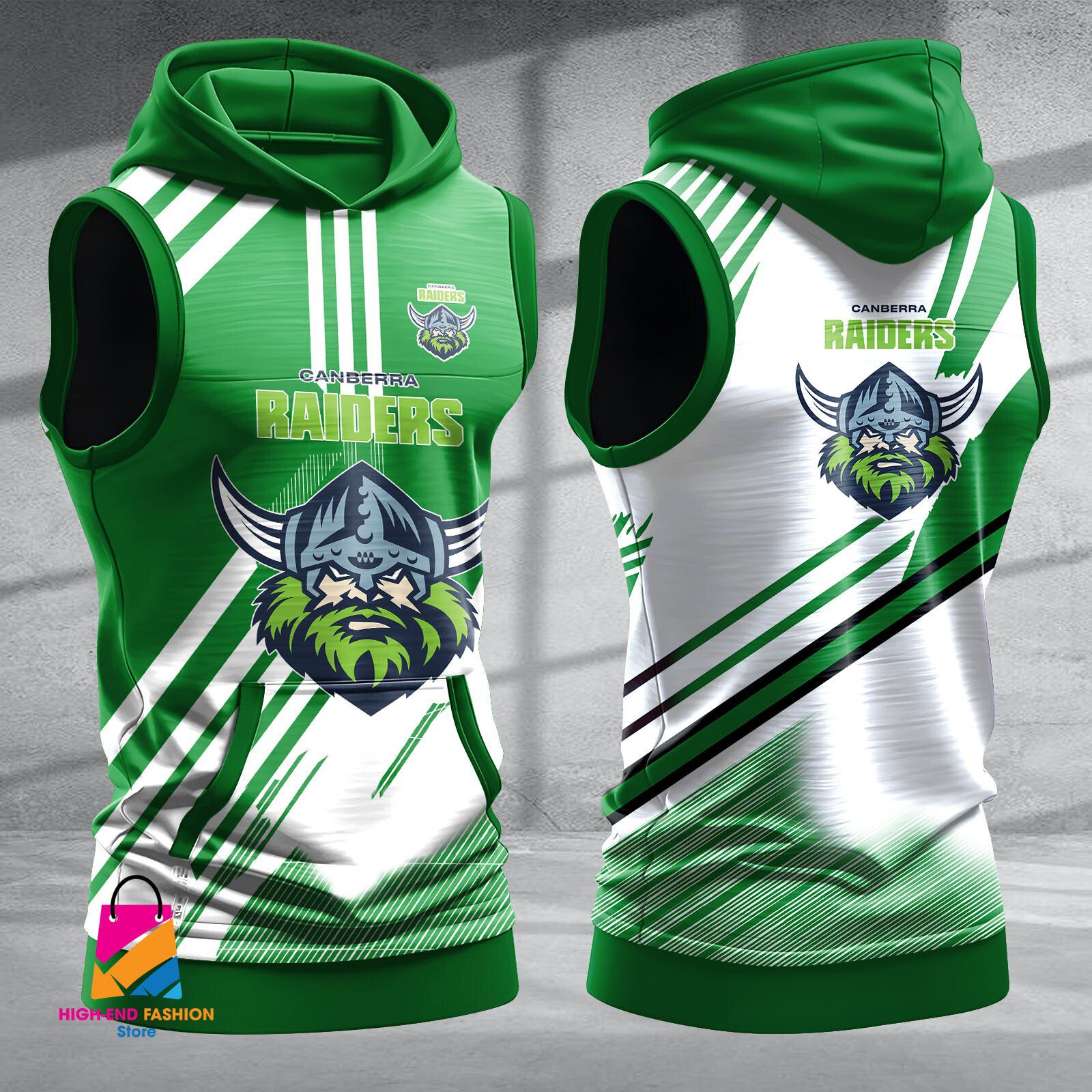 Canberra Raiders Hooded Tank Top Gift For Fans Canberra Raiders Hooded Tank Top Gift For Fans
