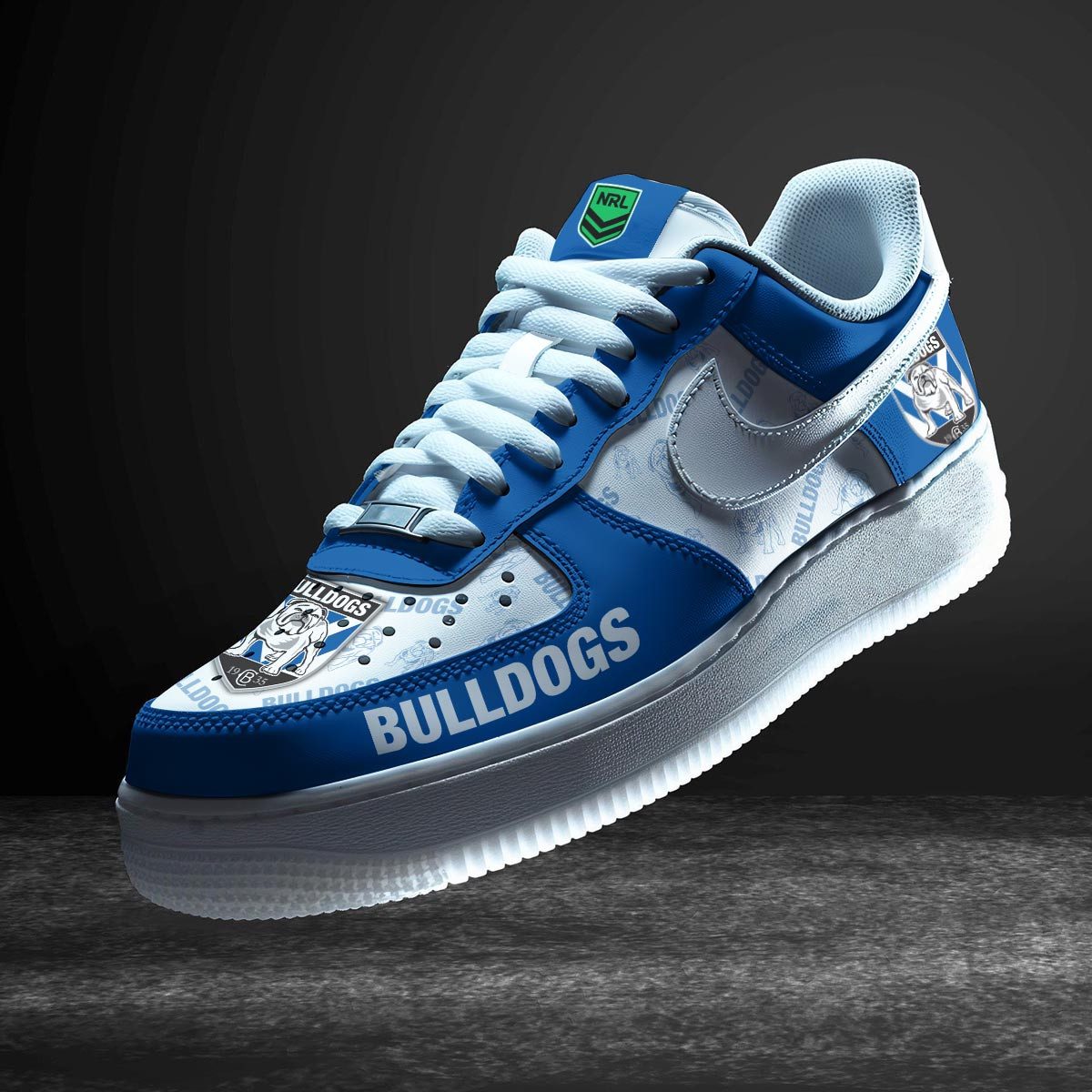Canterbury-Bankstown Bulldogs Sports Air Force 1 Sneakers Shoes For Men And Women Canterbury-Bankstown Bulldogs Sports Air Force 1 Sneakers Shoes For Men And Women