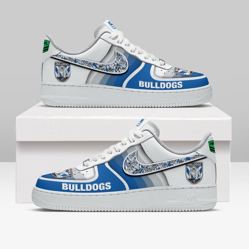 Canterbury-Bankstown Bulldogs Sports Air Force 1 Sneakers Shoes For Men And Women Canterbury-Bankstown Bulldogs Sports Air Force 1 Sneakers Shoes For Men And Women