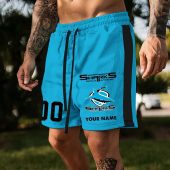 Auspiritmerch Cronulla Sutherland Sharks Custom Name And Number Short Pants Gift For Fans 0qeyy.jpg - demo10