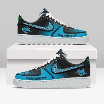 Cronulla-Sutherland Sharks Sports Air Force 1 Sneakers Shoes For Men And Women