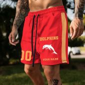 Auspiritmerch Dolphins Custom Name And Number Short Pants Gift For Fans T7xlr.jpg - demo10