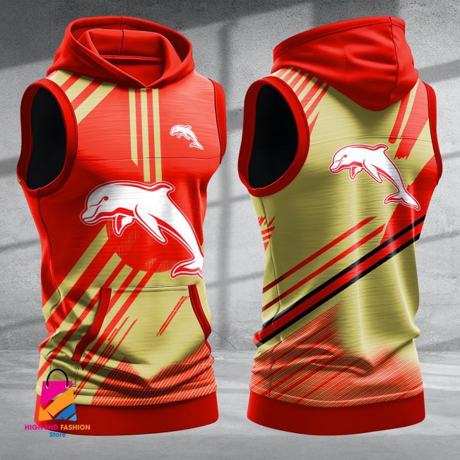 Dolphins Hooded Tank Top Gift For Fans