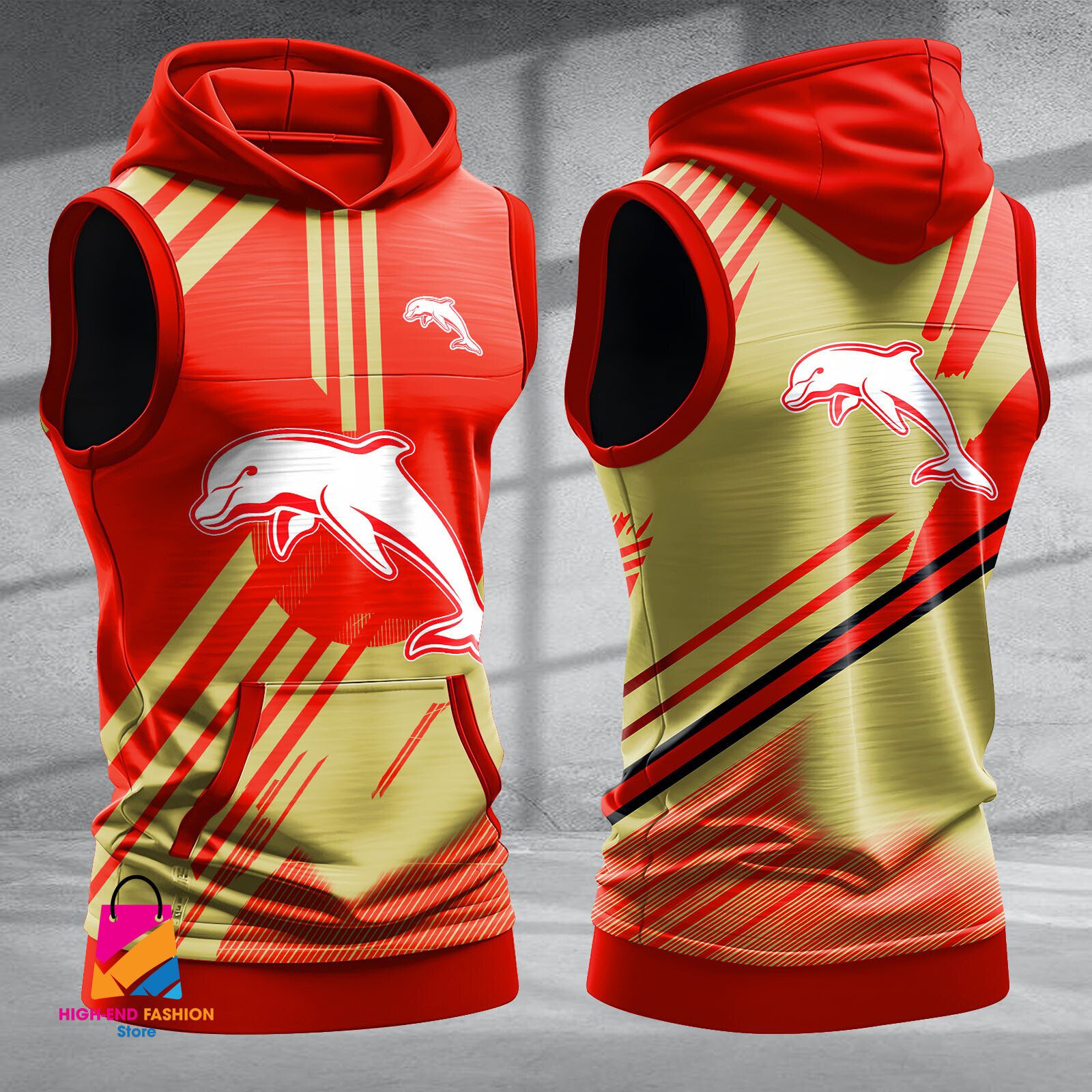 Dolphins Hooded Tank Top Gift For Fans Dolphins Hooded Tank Top Gift For Fans