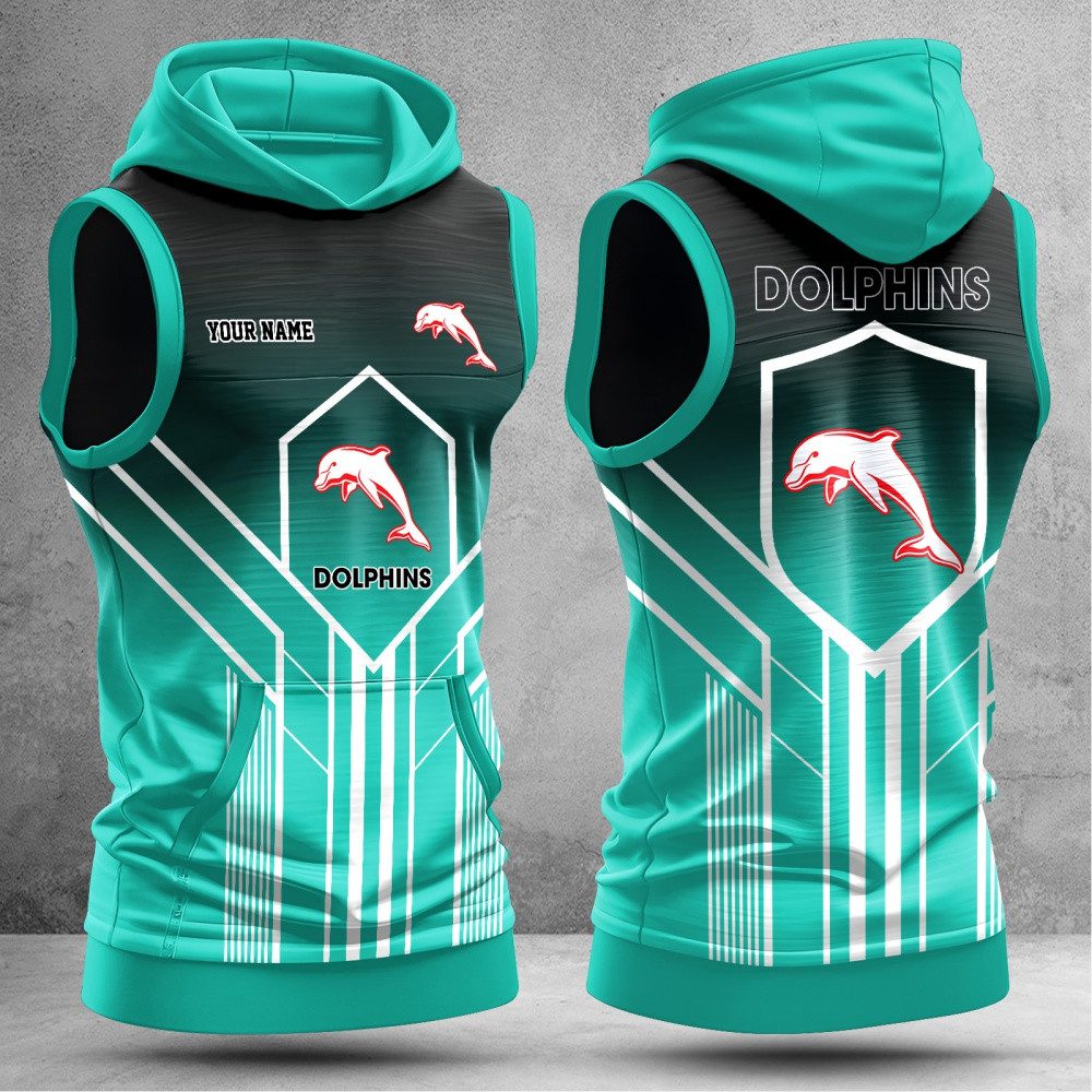 Dolphins Hooded Tank Top Gift For Fans Dolphins Hooded Tank Top Gift For Fans