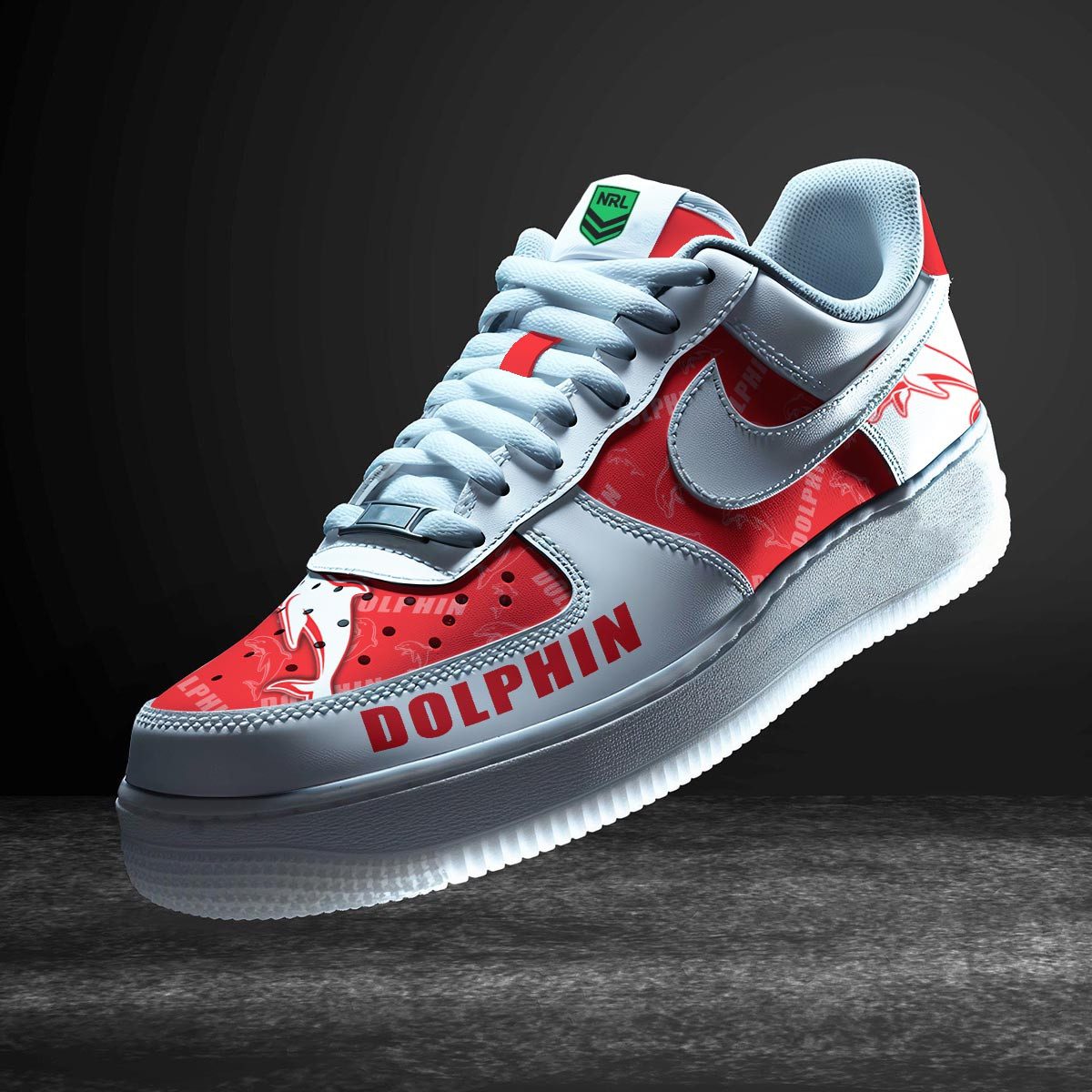 Dolphins Sports Air Force 1 Sneakers Shoes For Men And Women Dolphins Sports Air Force 1 Sneakers Shoes For Men And Women