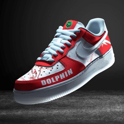 Dolphins Sports Air Force 1 Sneakers Shoes For Men And Women