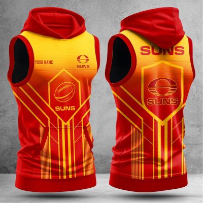 Gold Coast Suns Hooded Tank Top Gift For Fans