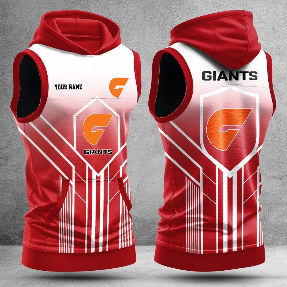 GWS Giants Hooded Tank Top Gift For Fans GWS Giants Hooded Tank Top Gift For Fans