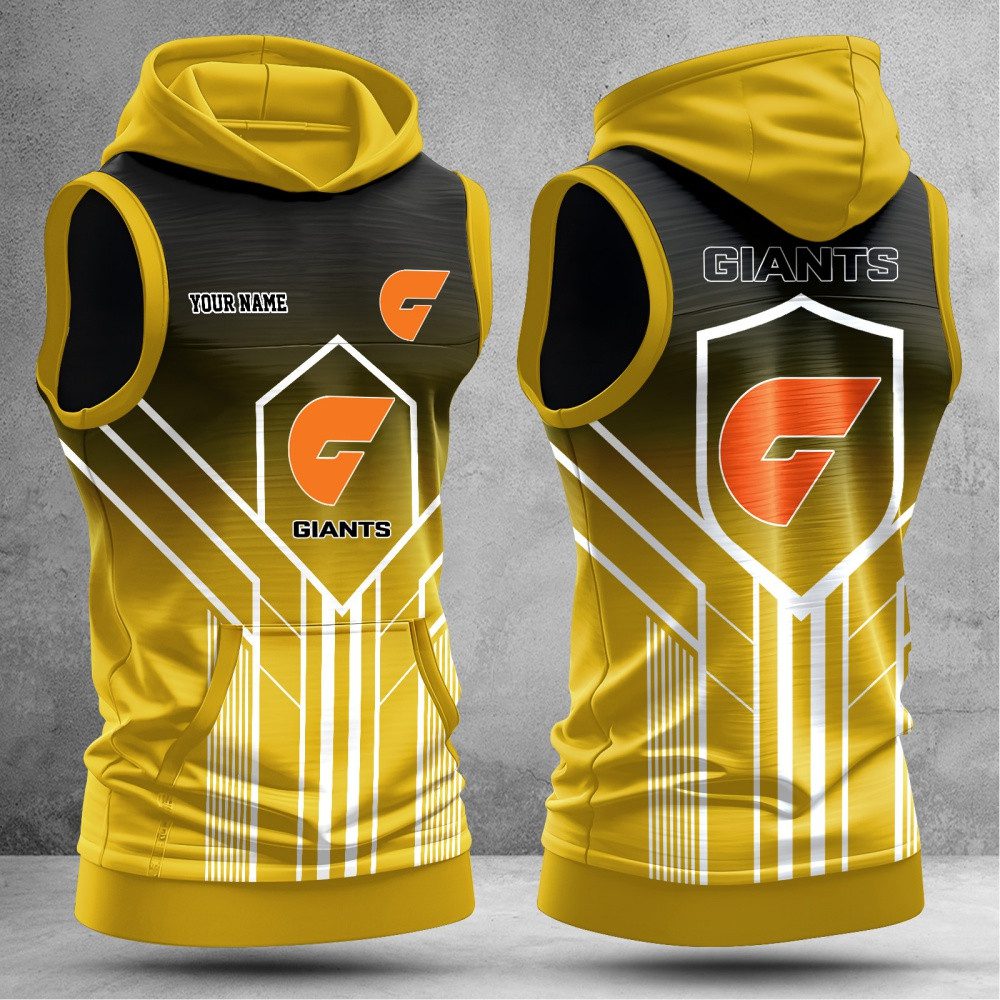 GWS Giants Hooded Tank Top Gift For Fans GWS Giants Hooded Tank Top Gift For Fans