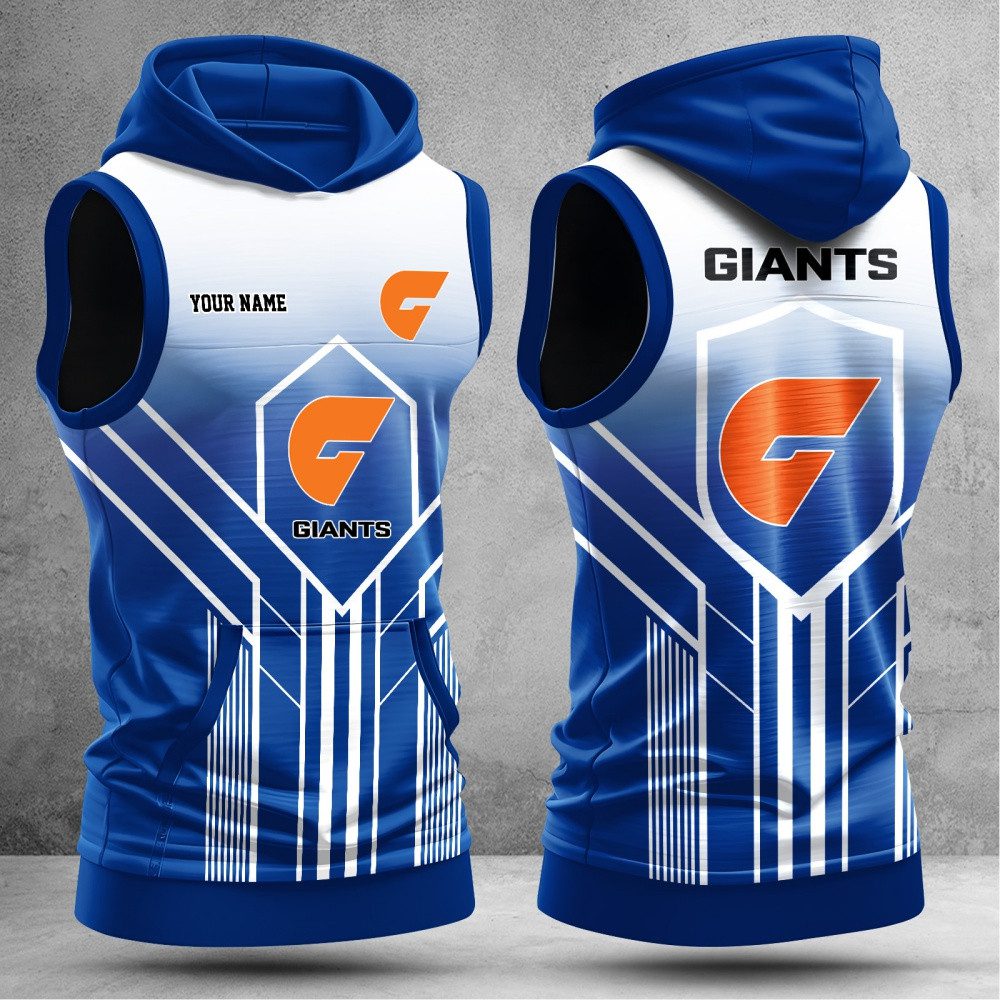 GWS Giants Hooded Tank Top Gift For Fans GWS Giants Hooded Tank Top Gift For Fans