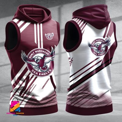 Manly Warringah Sea Eagles Hooded Tank Top Gift For Fans Manly Warringah Sea Eagles Hooded Tank Top Gift For Fans