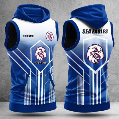 Manly Warringah Sea Eagles Hooded Tank Top Gift For Fans