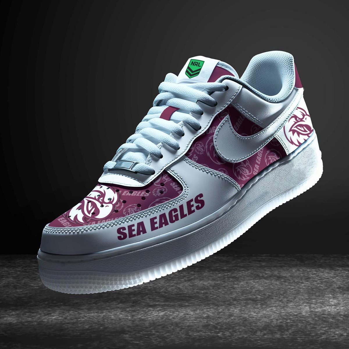 Manly Warringah Sea Eagles Sports Air Force 1 Sneakers Shoes For Men And Women Manly Warringah Sea Eagles Sports Air Force 1 Sneakers Shoes For Men And Women