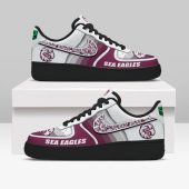 Manly Warringah Sea Eagles Sports Air Force 1 Sneakers Shoes For Men And Women