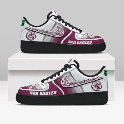 Manly Warringah Sea Eagles Sports Air Force 1 Sneakers Shoes For Men And Women