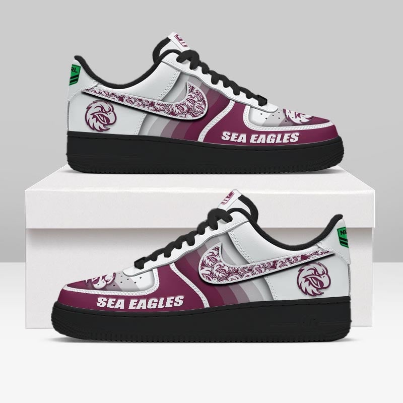 Manly Warringah Sea Eagles Sports Air Force 1 Sneakers Shoes For Men And Women Manly Warringah Sea Eagles Sports Air Force 1 Sneakers Shoes For Men And Women