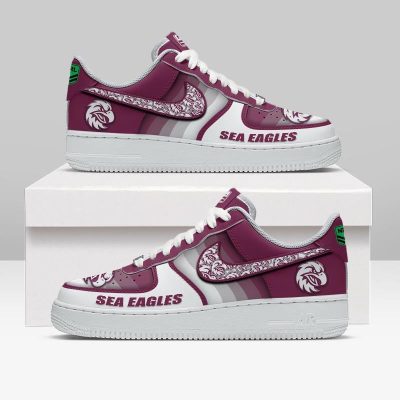 Manly Warringah Sea Eagles Sports Air Force 1 Sneakers Shoes For Men And Women