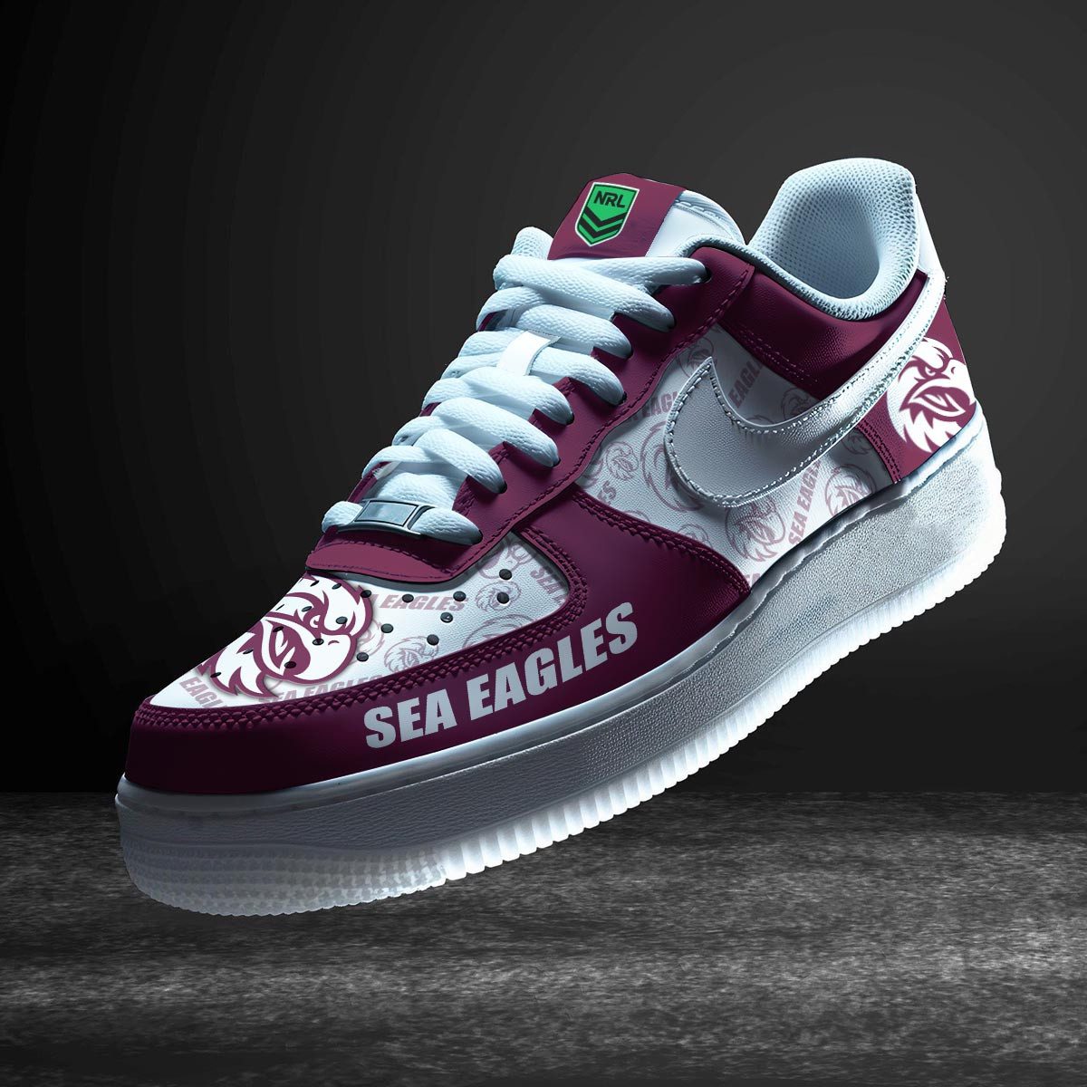 Manly Warringah Sea Eagles Sports Air Force 1 Sneakers Shoes For Men And Women Manly Warringah Sea Eagles Sports Air Force 1 Sneakers Shoes For Men And Women