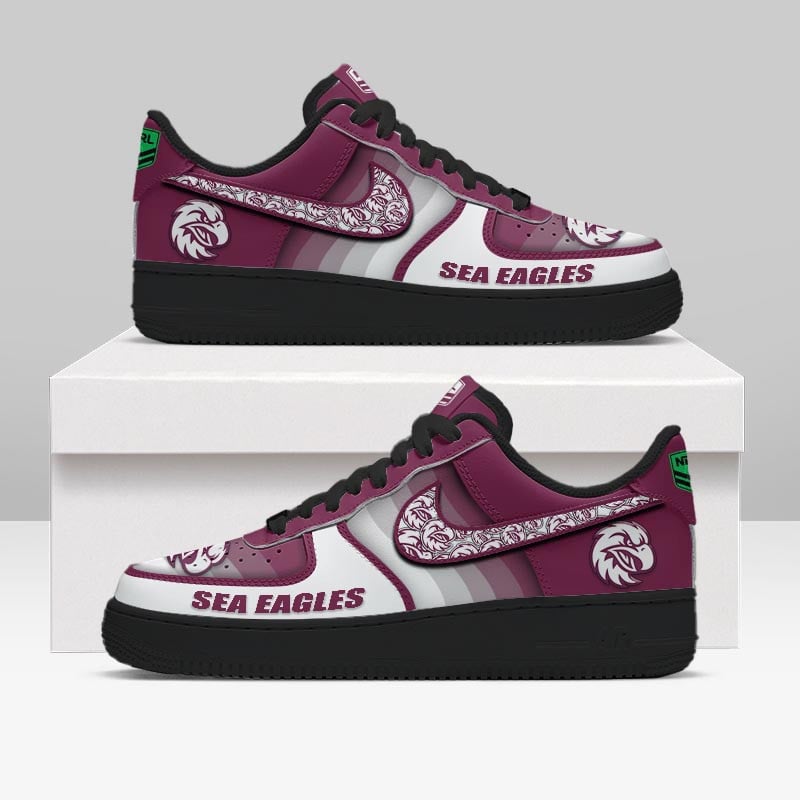 Manly Warringah Sea Eagles Sports Air Force 1 Sneakers Shoes For Men And Women Manly Warringah Sea Eagles Sports Air Force 1 Sneakers Shoes For Men And Women