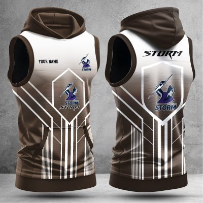 Melbourne Storm Hooded Tank Top Gift For Fans