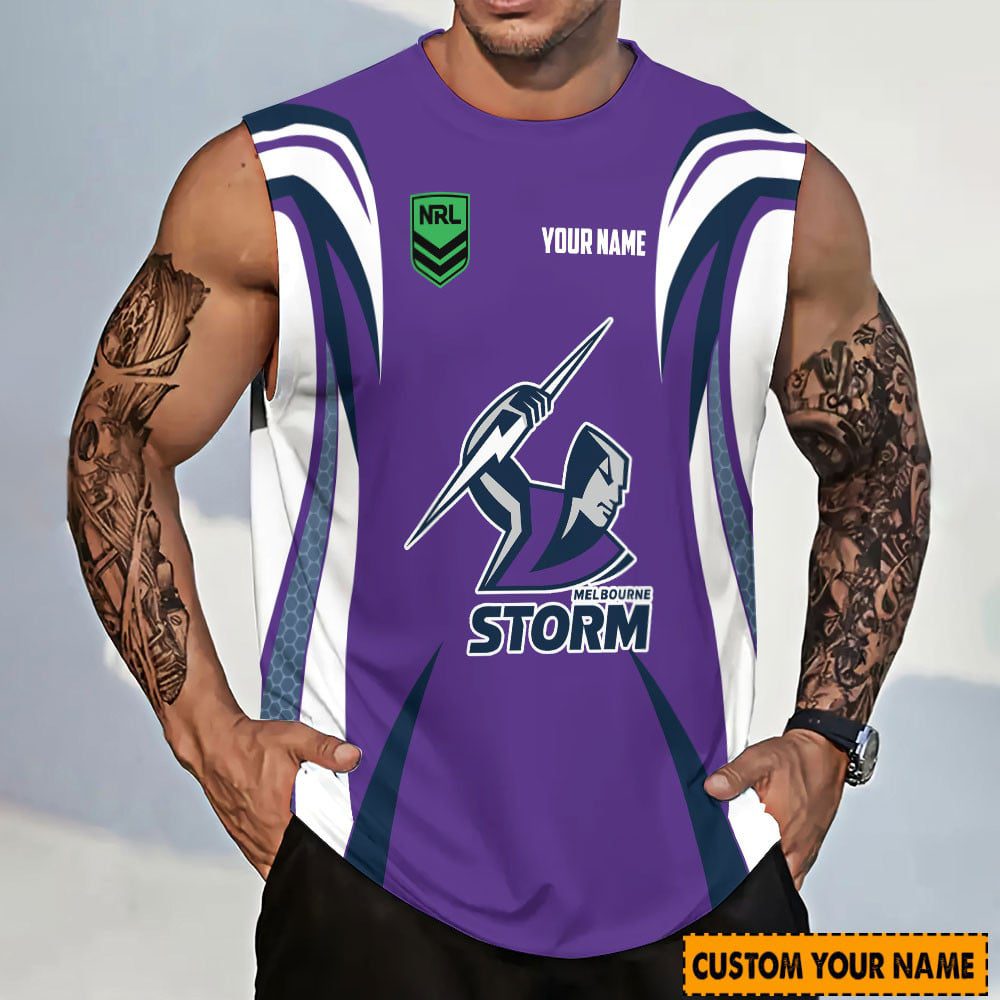 Melbourne Storm Personalized Tank Top Gift For Fans Melbourne Storm Personalized Tank Top Gift For Fans