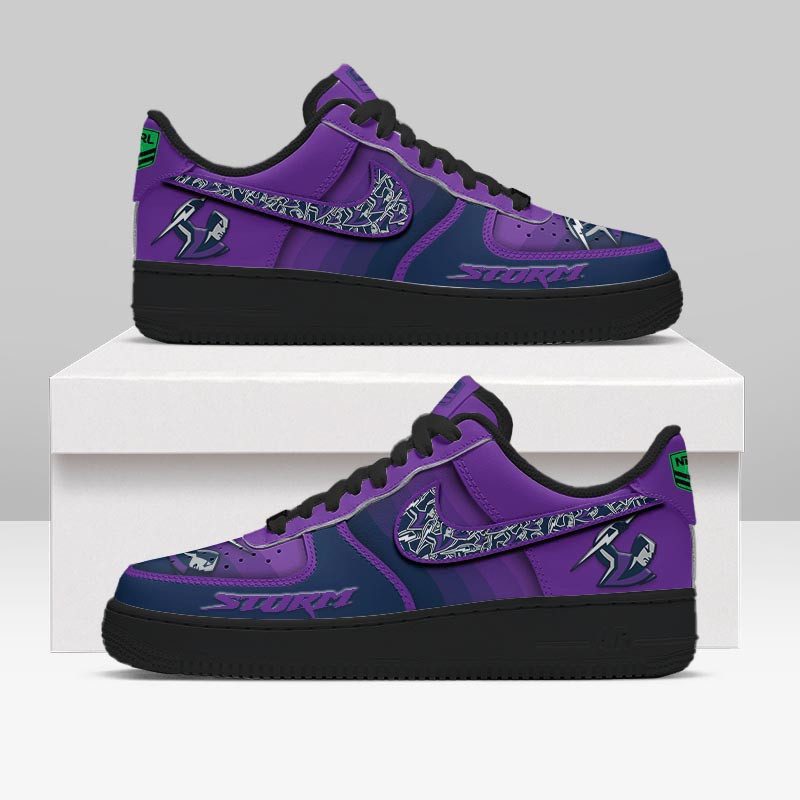 Melbourne Storm Sports Air Force 1 Sneakers Shoes For Men And Women Melbourne Storm Sports Air Force 1 Sneakers Shoes For Men And Women