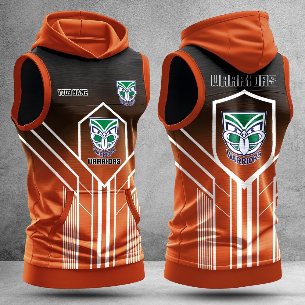 New Zealand Warriors Hooded Tank Top Gift For Fans New Zealand Warriors Hooded Tank Top Gift For Fans