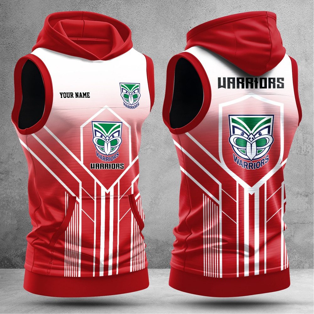 New Zealand Warriors Hooded Tank Top Gift For Fans New Zealand Warriors Hooded Tank Top Gift For Fans