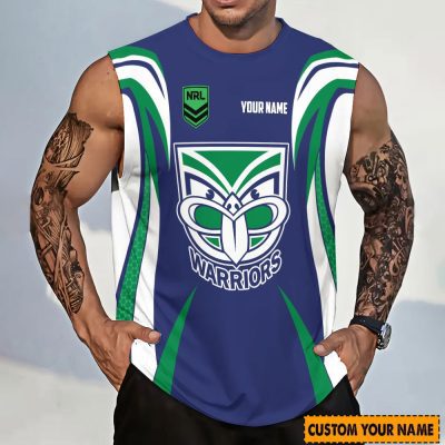 New Zealand Warriors Personalized Tank Top Gift For Fans