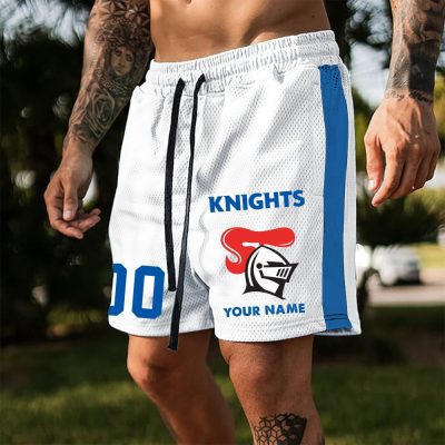 Newcastle Knights Custom Name And Number Short Pants Gift For Fans