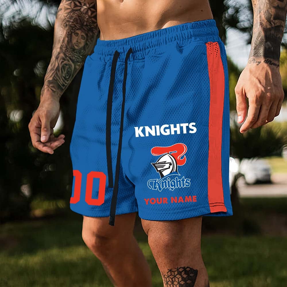 Newcastle Knights Custom Name And Number Short Pants Gift For Fans Newcastle Knights Custom Name And Number Short Pants Gift For Fans