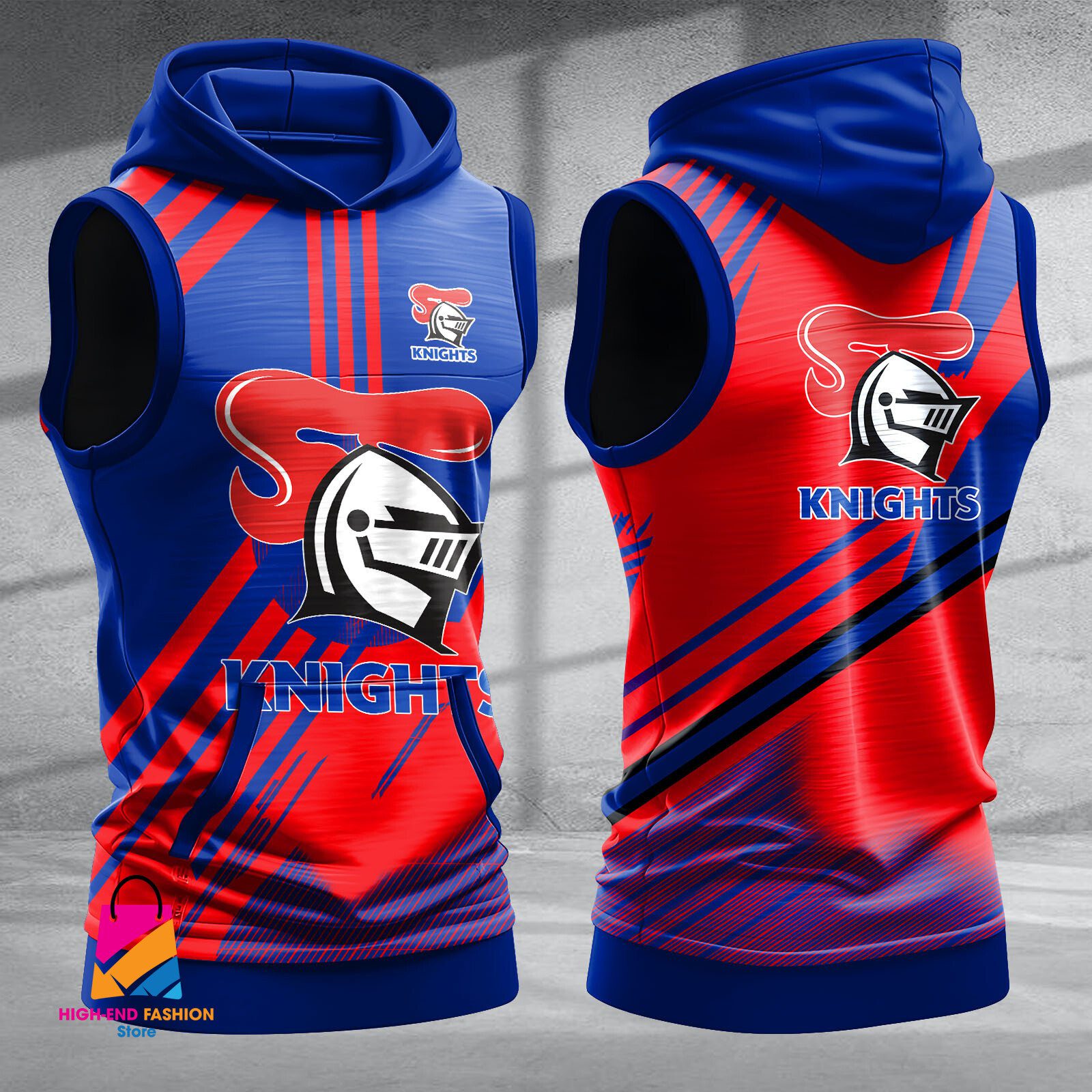 Newcastle Knights Hooded Tank Top Gift For Fans Newcastle Knights Hooded Tank Top Gift For Fans
